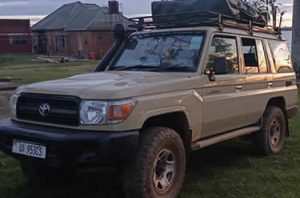 The Toyota Land Cruiser remains the most reliable 4×4 hire vehicle for rough African terrain, remote game parks, and long cross-border routes.